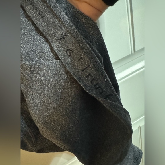 Lululemon Run: Swiftly Tech Racerback Heathered Cadet Blue/Gray - Picture 3 of 5